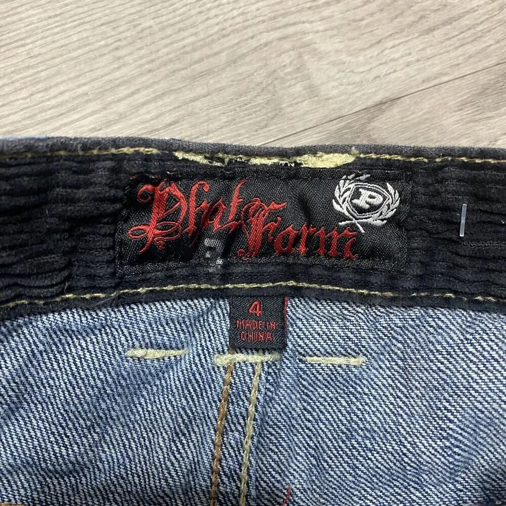 PHAT FARM Vintage Kids Denim Jeans Size 4